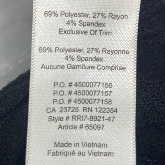 Aritzia Black Woolfred Free Dress Collection Size M - Picture 8 of 10